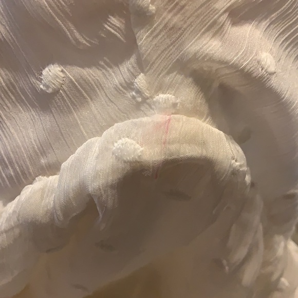 🆕 ModCloth White Babydoll Dress size Large - Picture 13 of 13